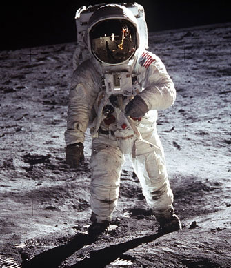 first man on moon cartoon